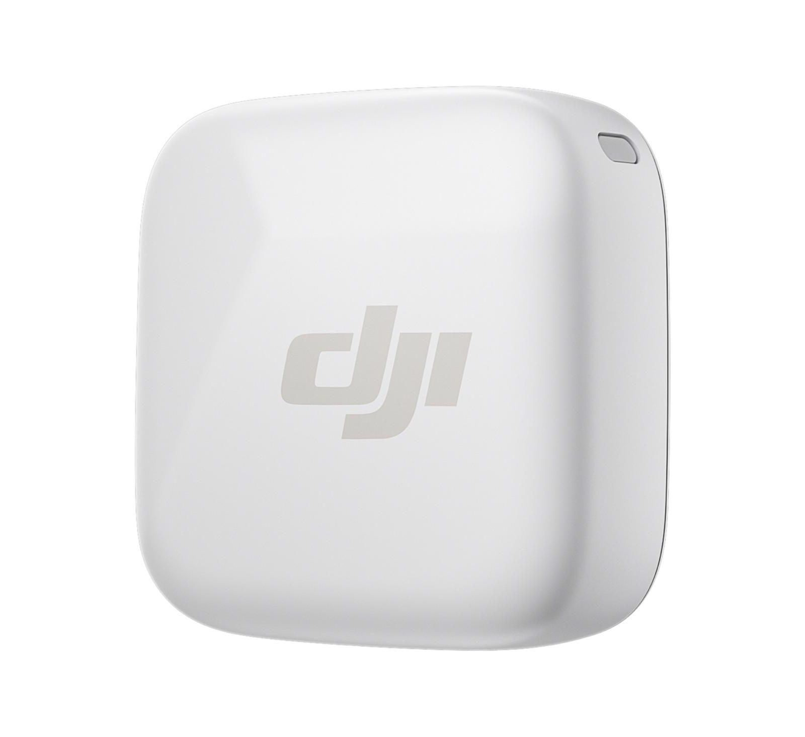 DJI Mic Mini клипса-передатчик со встроенным микрофоном, арктический белый