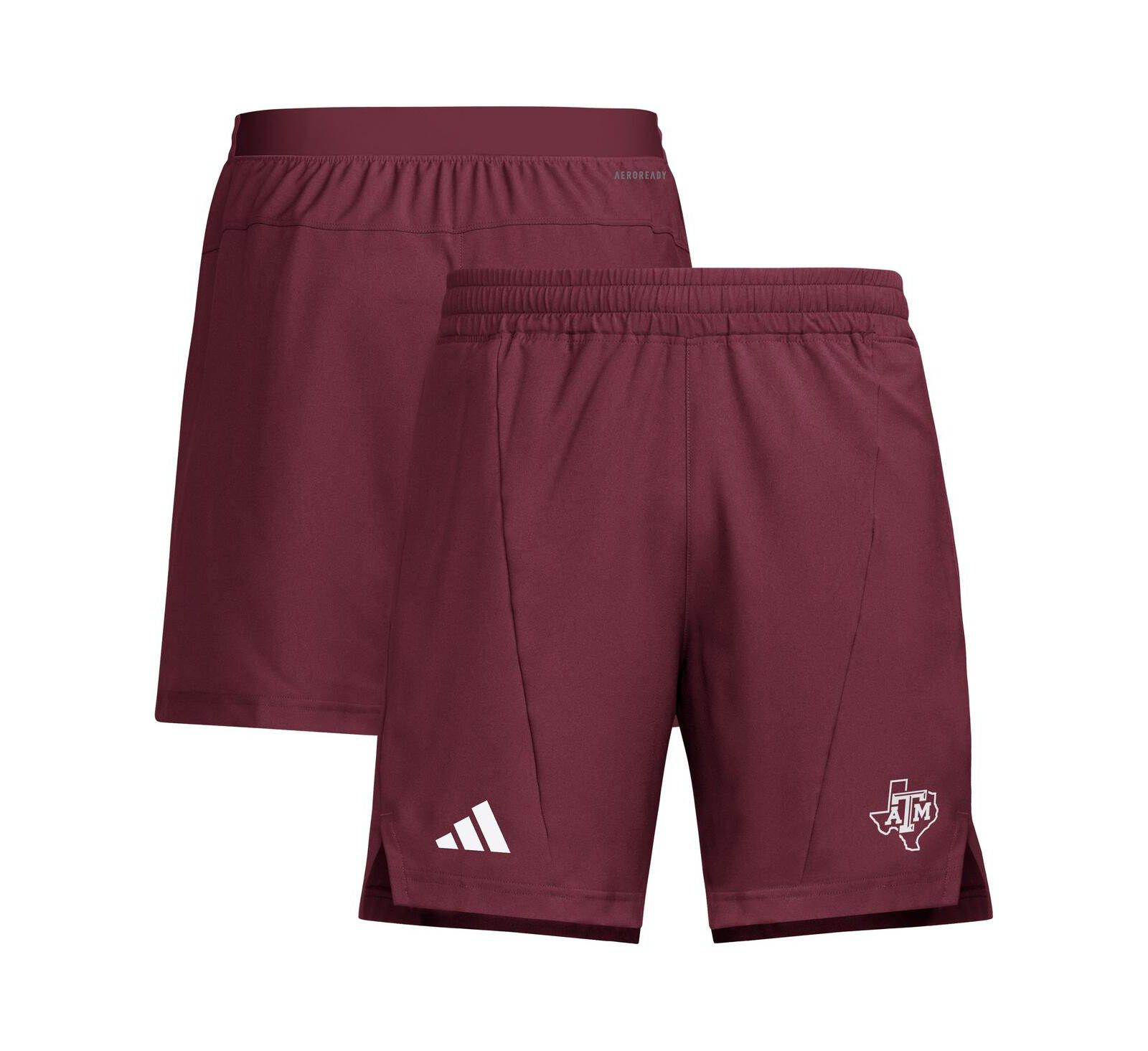 Adidas Men's Maroon Texas A&M Aggies Program Woven Training Shorts