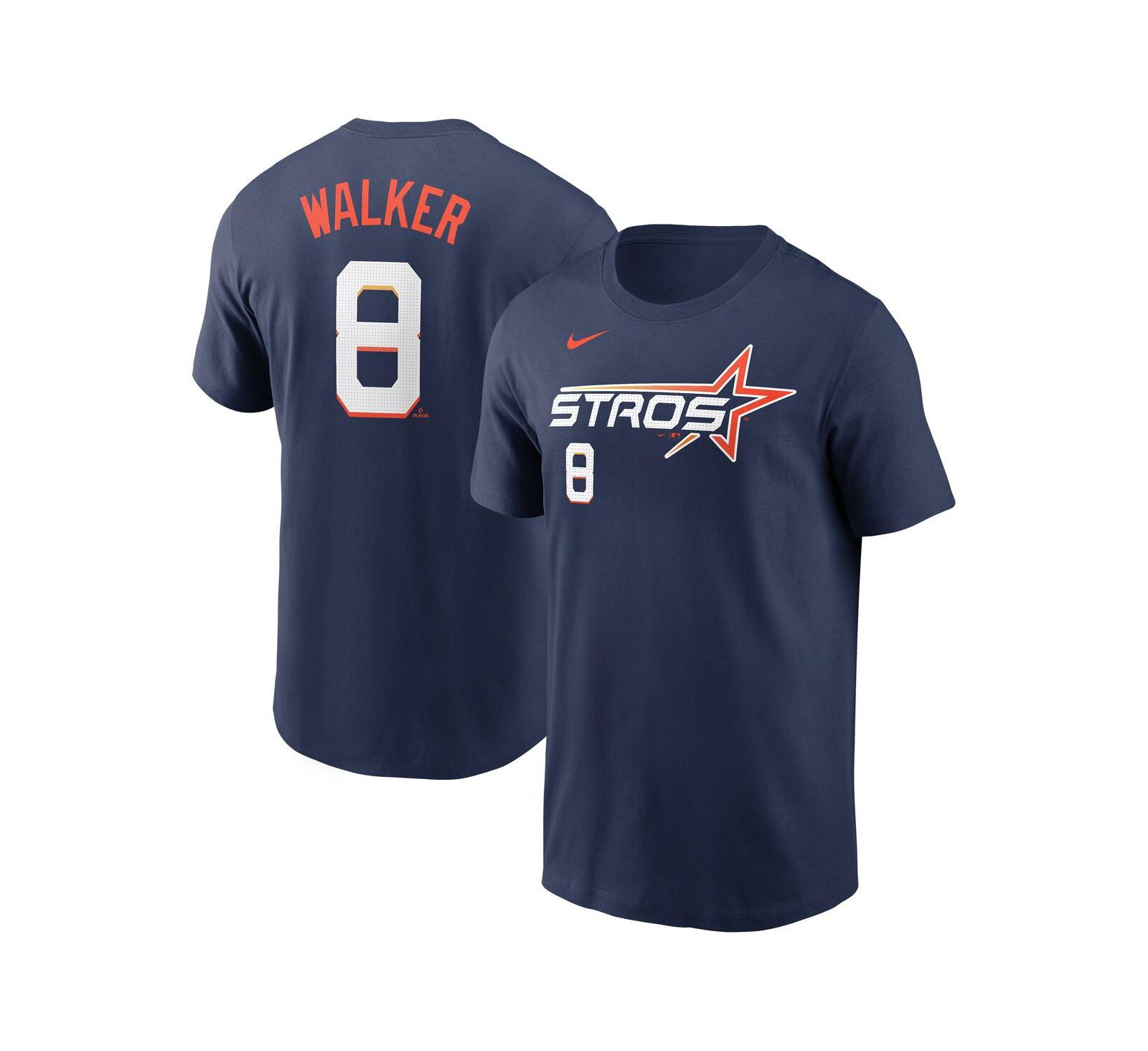 Мужская футболка Nike Christian Walker Houston Astros 2025 City Connect Fuse Name & Number