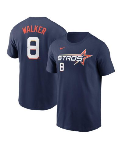Nike Men's Christian Walker Navy Houston Astros 2025 City Connect Fuse Name & Number T-Shirt