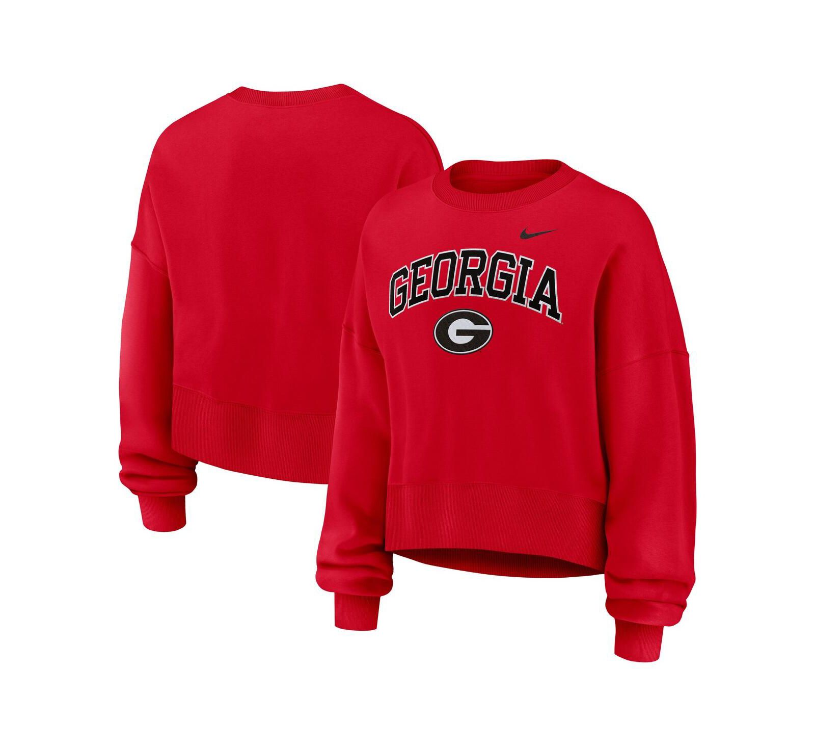 Женская объемная толстовка Nike Georgia Bulldogs Phoenix Arch