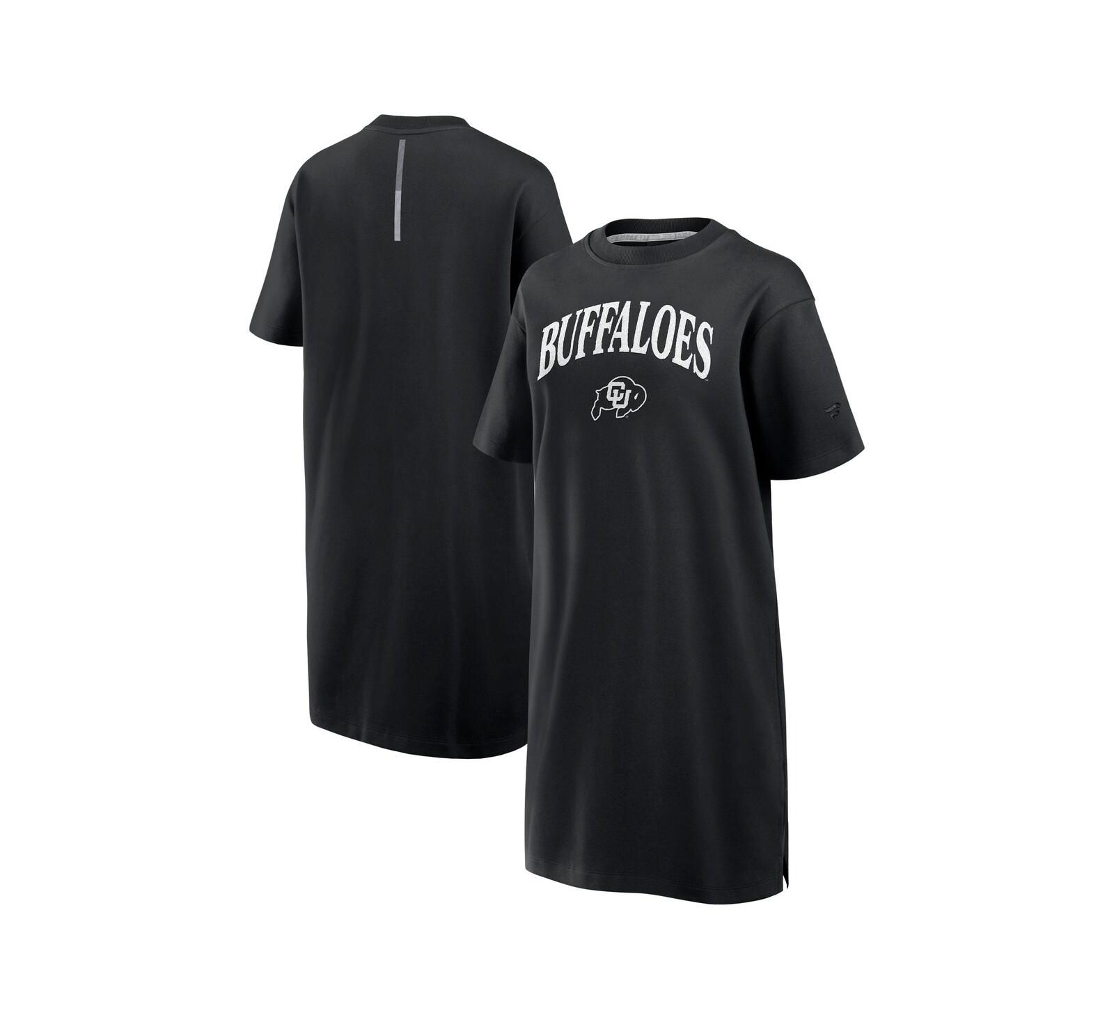 Fanatics Женский Black Colorado Buffaloes Elements Go Tri-Blend T-Shirt Dress