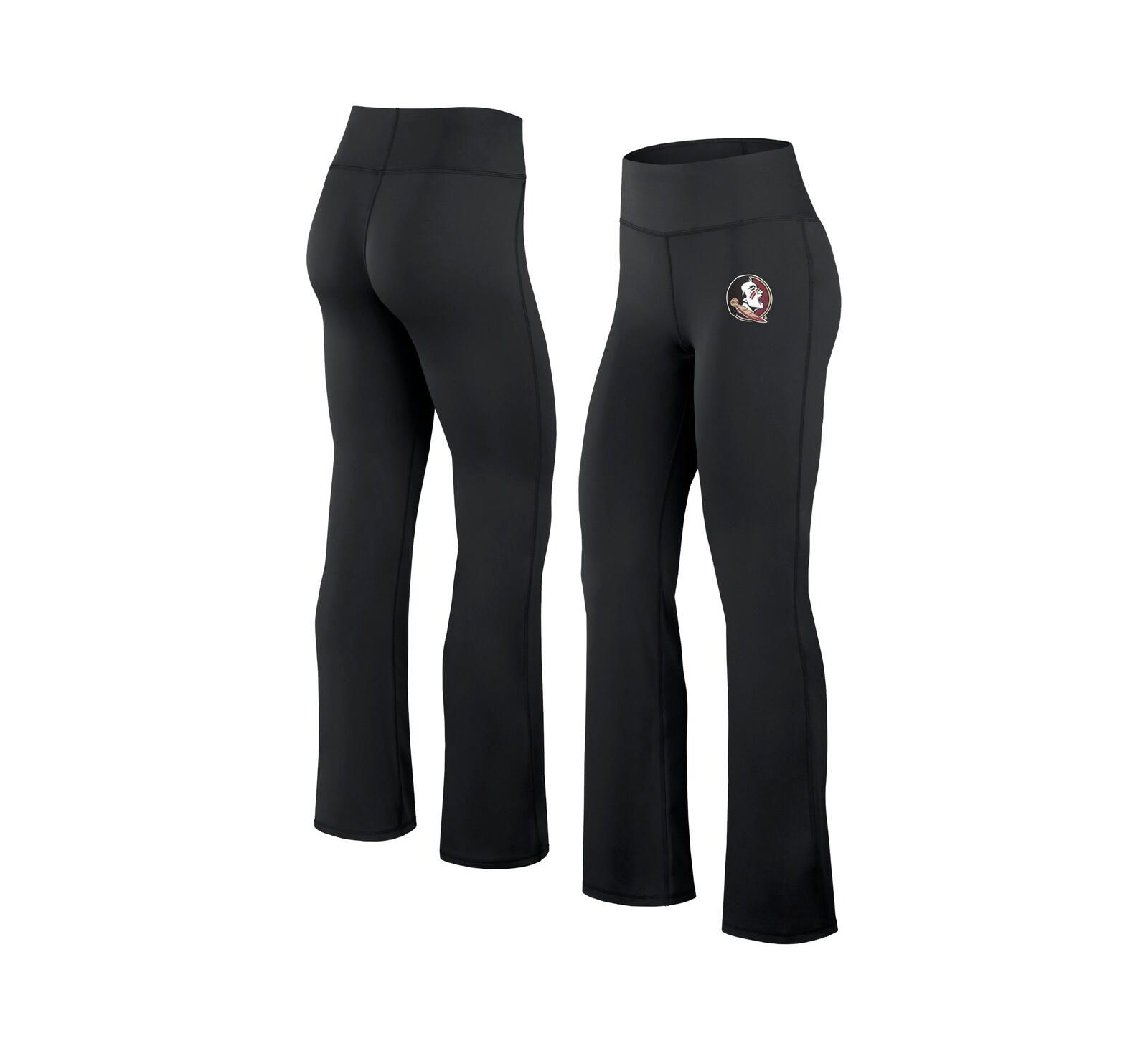 Fanatics Women's Black Florida State Seminoles Training Camp Maxed Out Flare Leggings