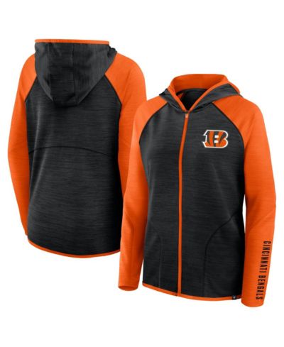 Fanatics Женское худи Full-Zip с принтом Cincinnati Bengals Redzone