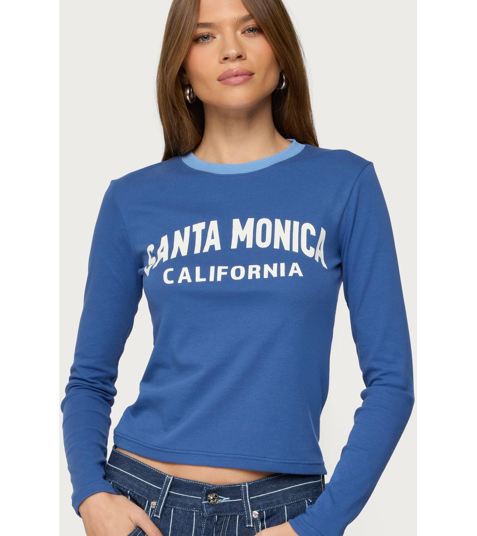 Edikted Women's Santa Monica Long Sleeve T Shirt