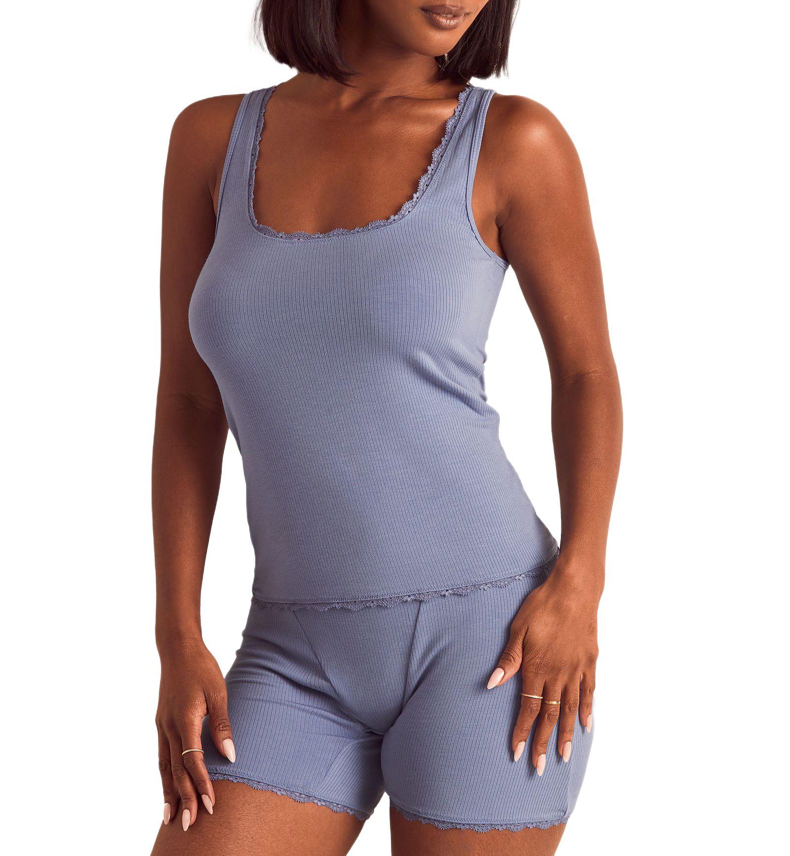Adore Me Women's Tayler Pajama Tank & Boxer Shorts Set