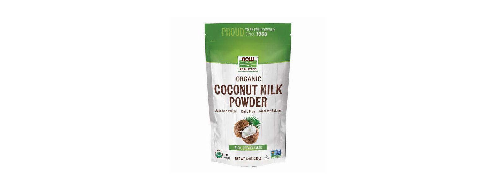 Кокосовое молоко в порошке NOW Foods, 12 Oz