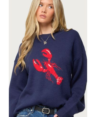 Edikted Women's Don'T Be Shellfish Knit Sweater