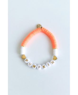 Bits & Bows браслет для девочек Pumpkin Hearts оранжевого цвета
