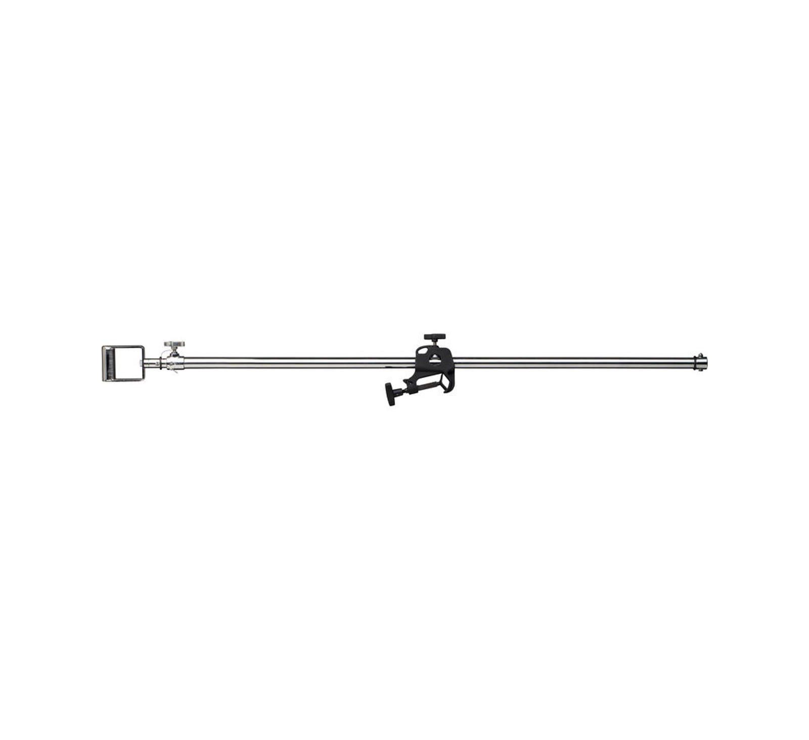 Kupo 4-8' Medium Telescopic Hanger with Stirrup Head Quick-Release Clamp for Lighting Fixtures
