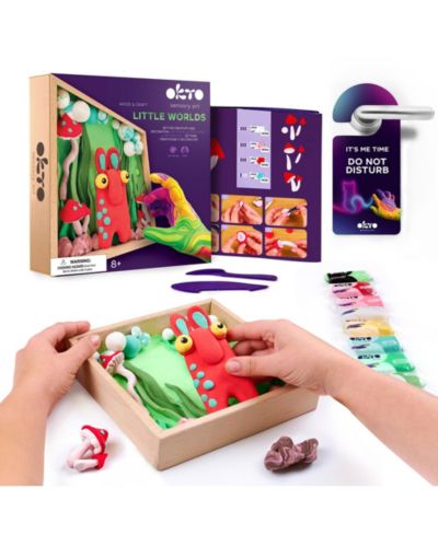 Wise Elk Набор из глины Air-Dry Clay Little Worlds – Mommy Troll