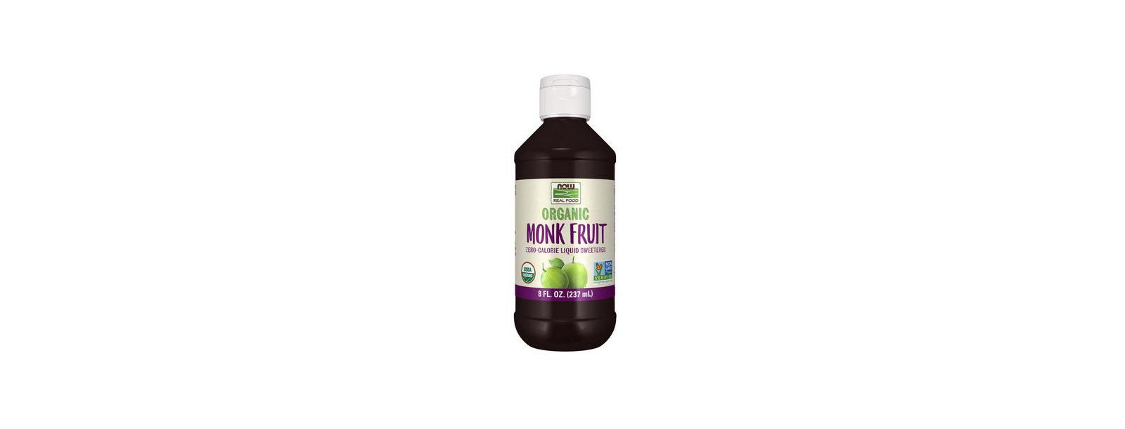 Жидкий экстракт Monk Fruit от NOW Foods, 8 Oz