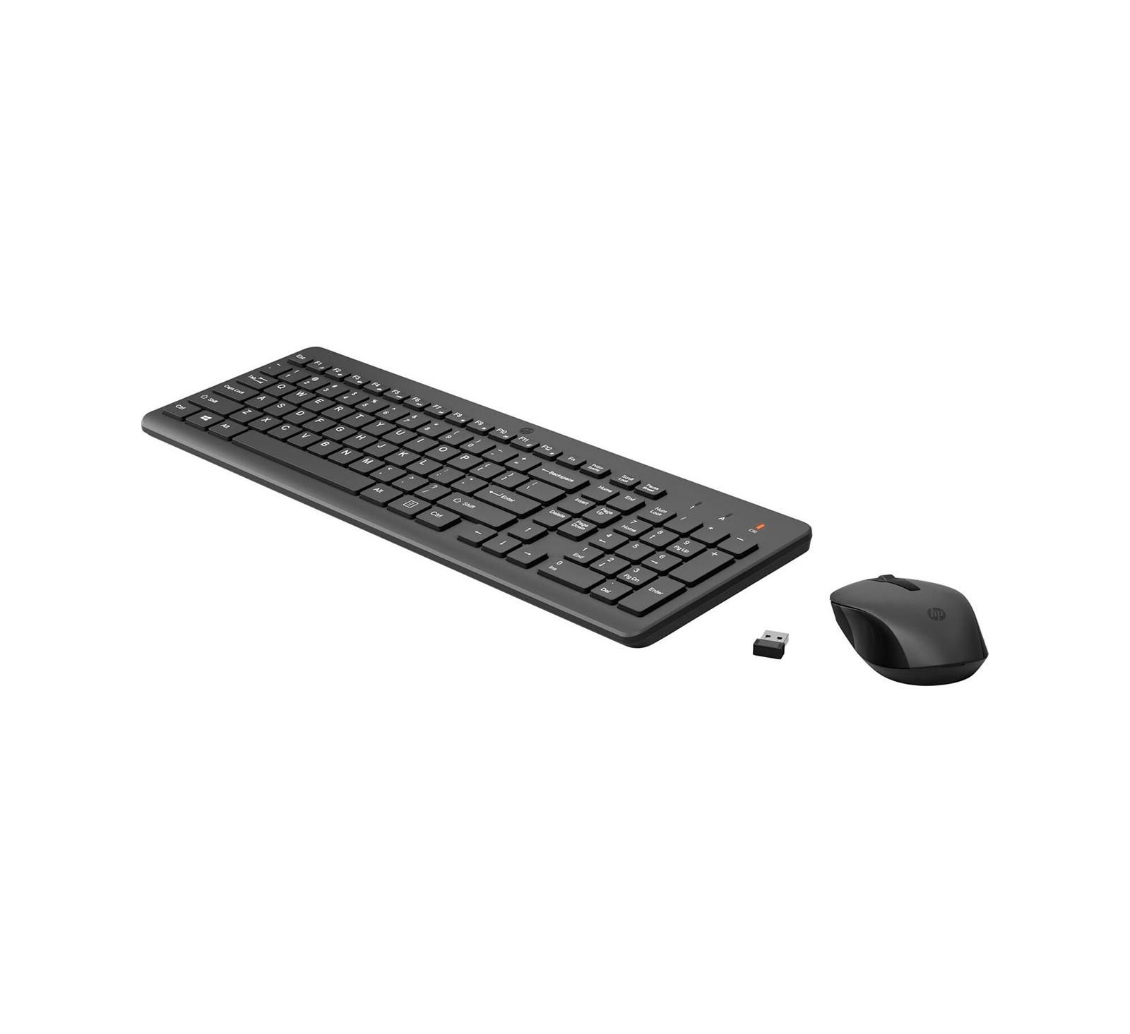 HP 330 беспроводной комплект клавиатура и мышь Chiclet, 2.4 GHz