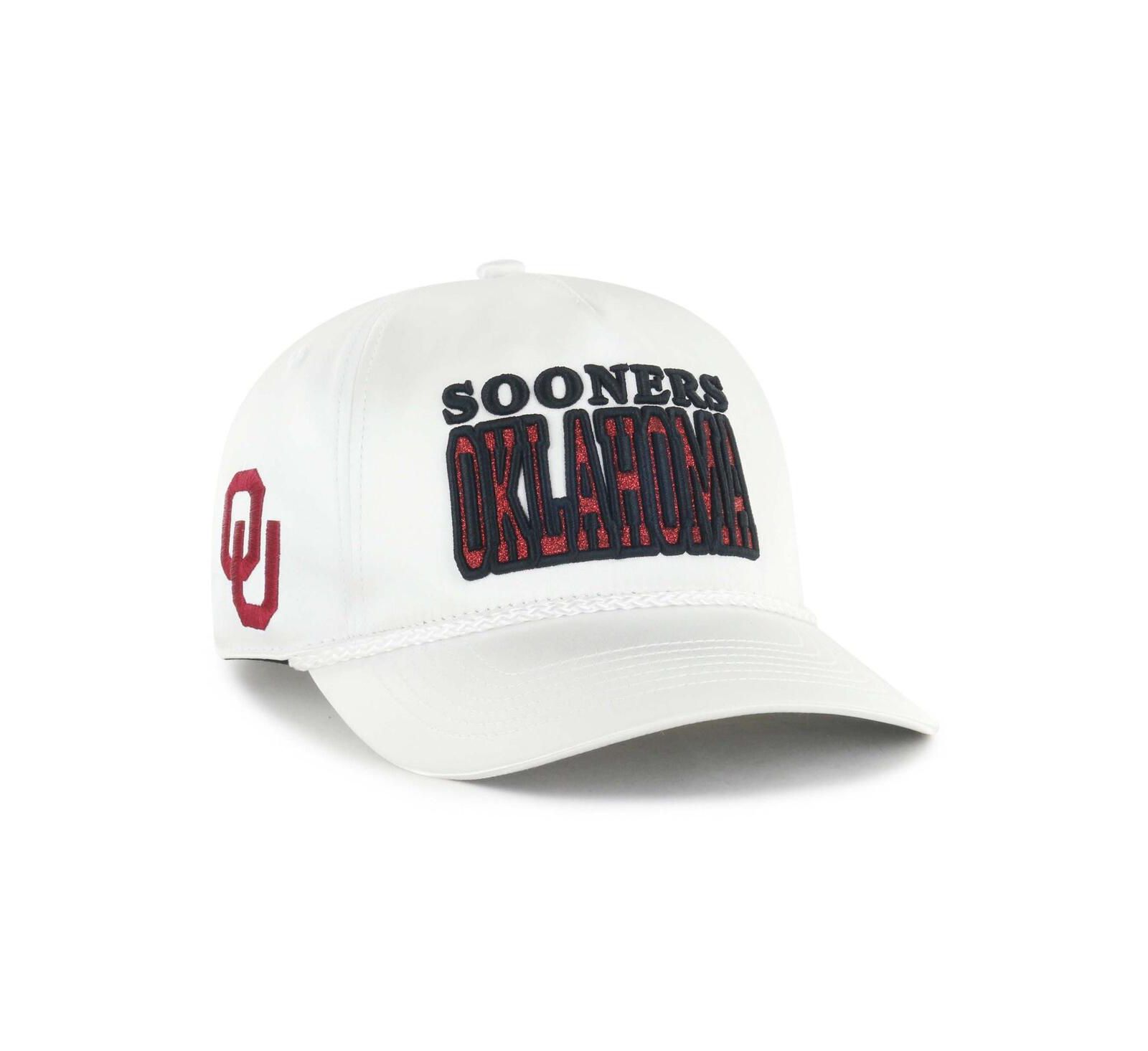 '47 Brand Женская регулируемая кепка Oklahoma Sooners Outspoken Hitch, белая