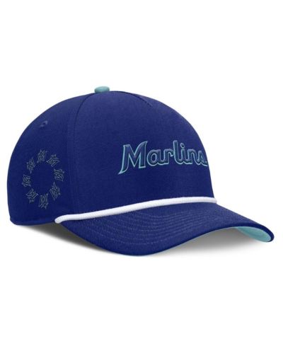 Мужская регулируемая кепка Nike Royal Miami Marlins Father's Day Rise