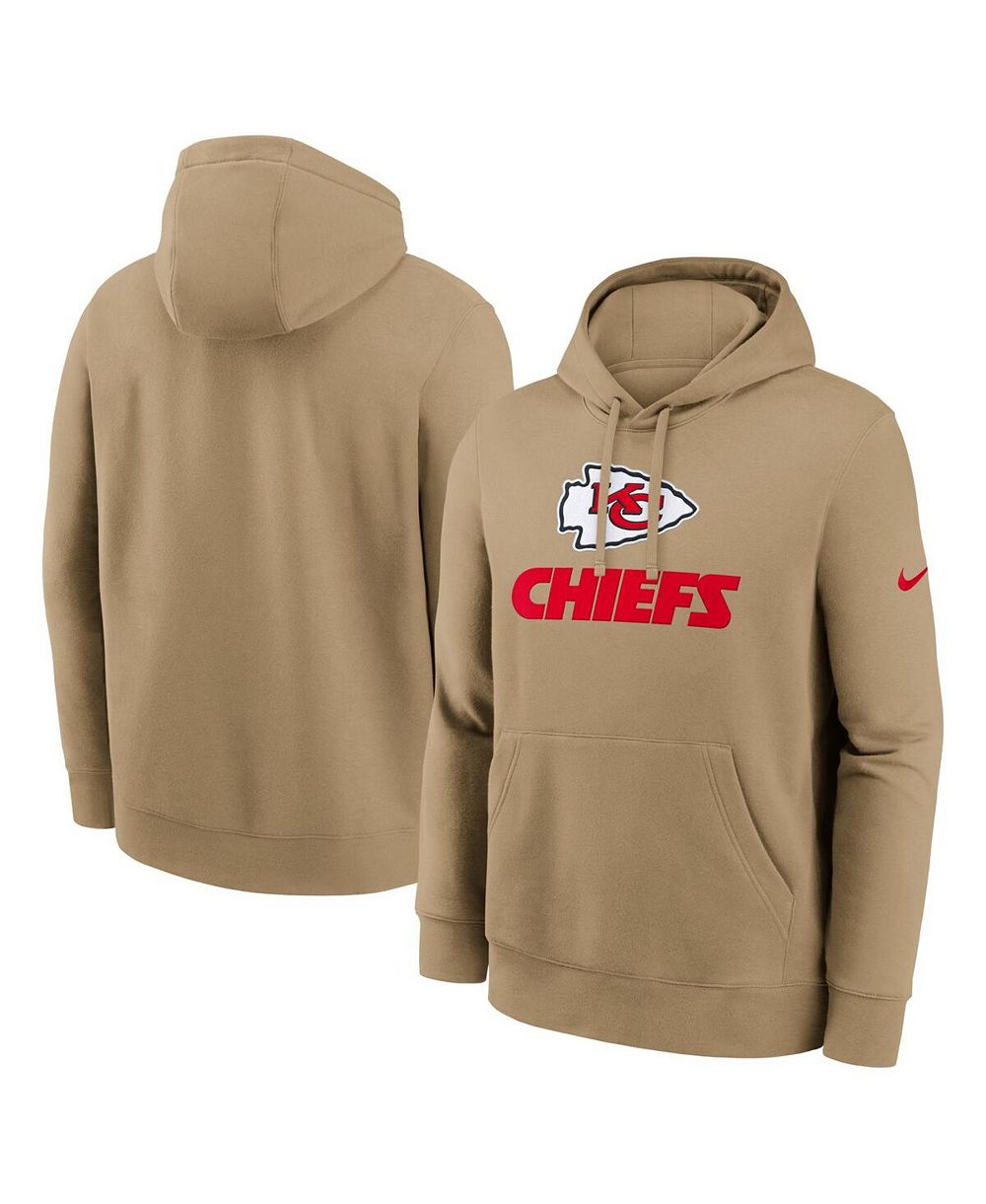 Мужское худи Nike Kansas City Chiefs Best Season Rewind Club Tan