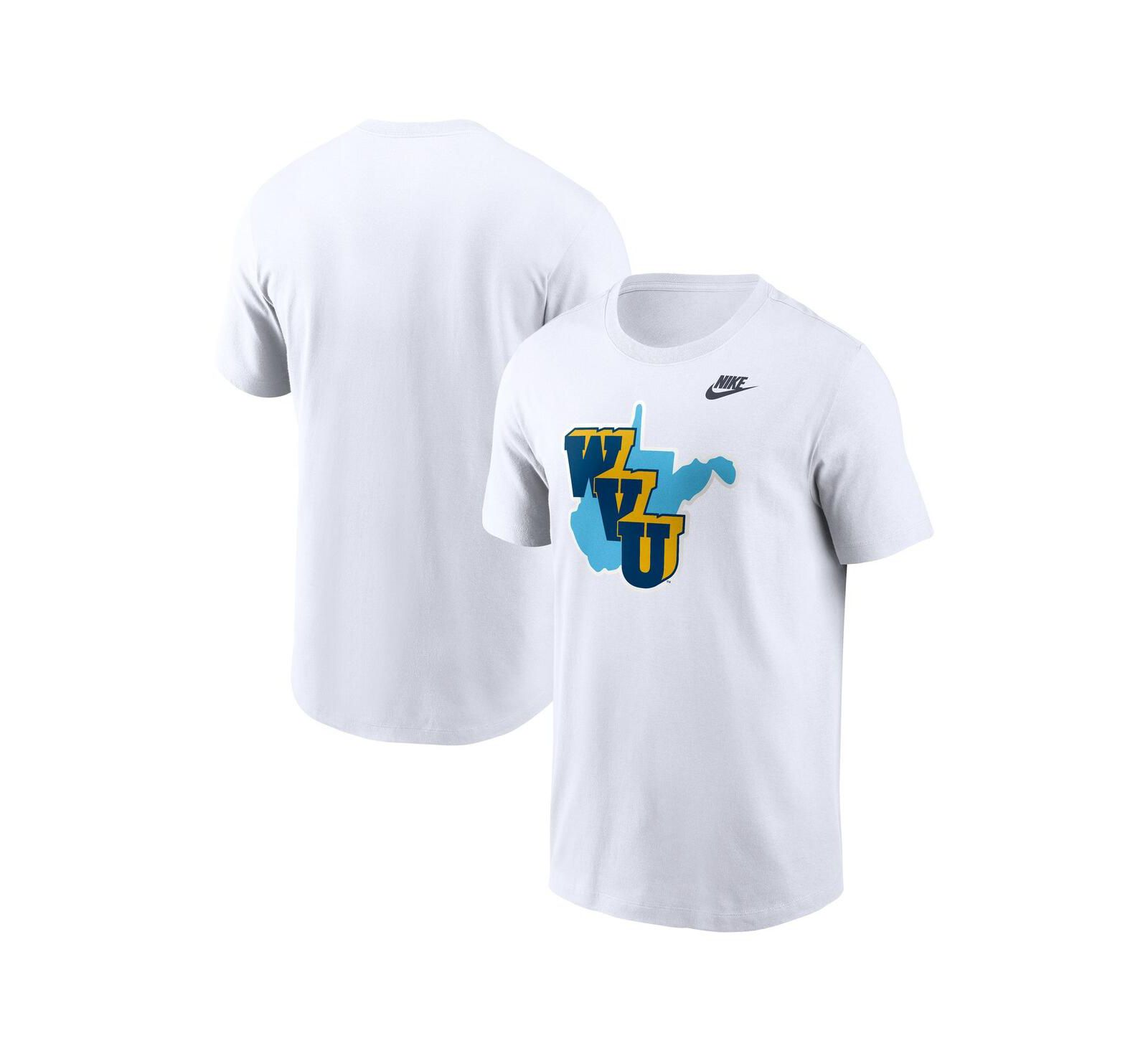 Футболка Nike Men's White West Virginia Mountaineers 1965 Throwback