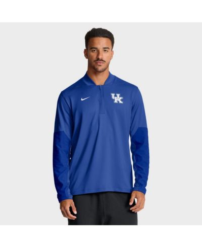 Nike Men's Royal Kentucky Wildcats One Goal Performance Half-Zip Pullover Sweatshirt