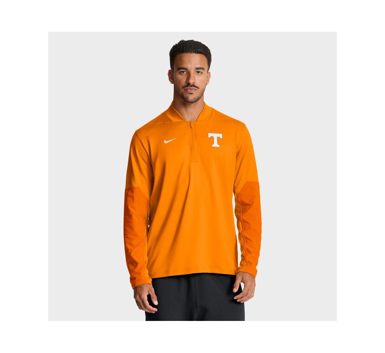 Nike Men's Tennessee Orange Tennessee Volunteers One Goal Performance Half-Zip Pullover Sweatshirt