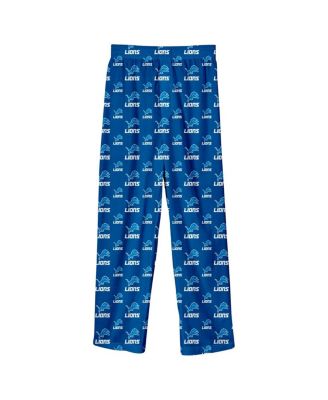 Outerstuff Детские пижамные брюки Detroit Lions Team Color Printed Blue