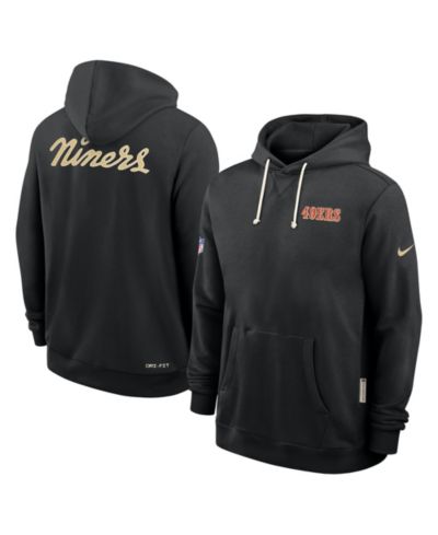 Мужское черное худи Nike San Francisco 49ers 2025 NFL Rivalries Sideline Dri-Fit