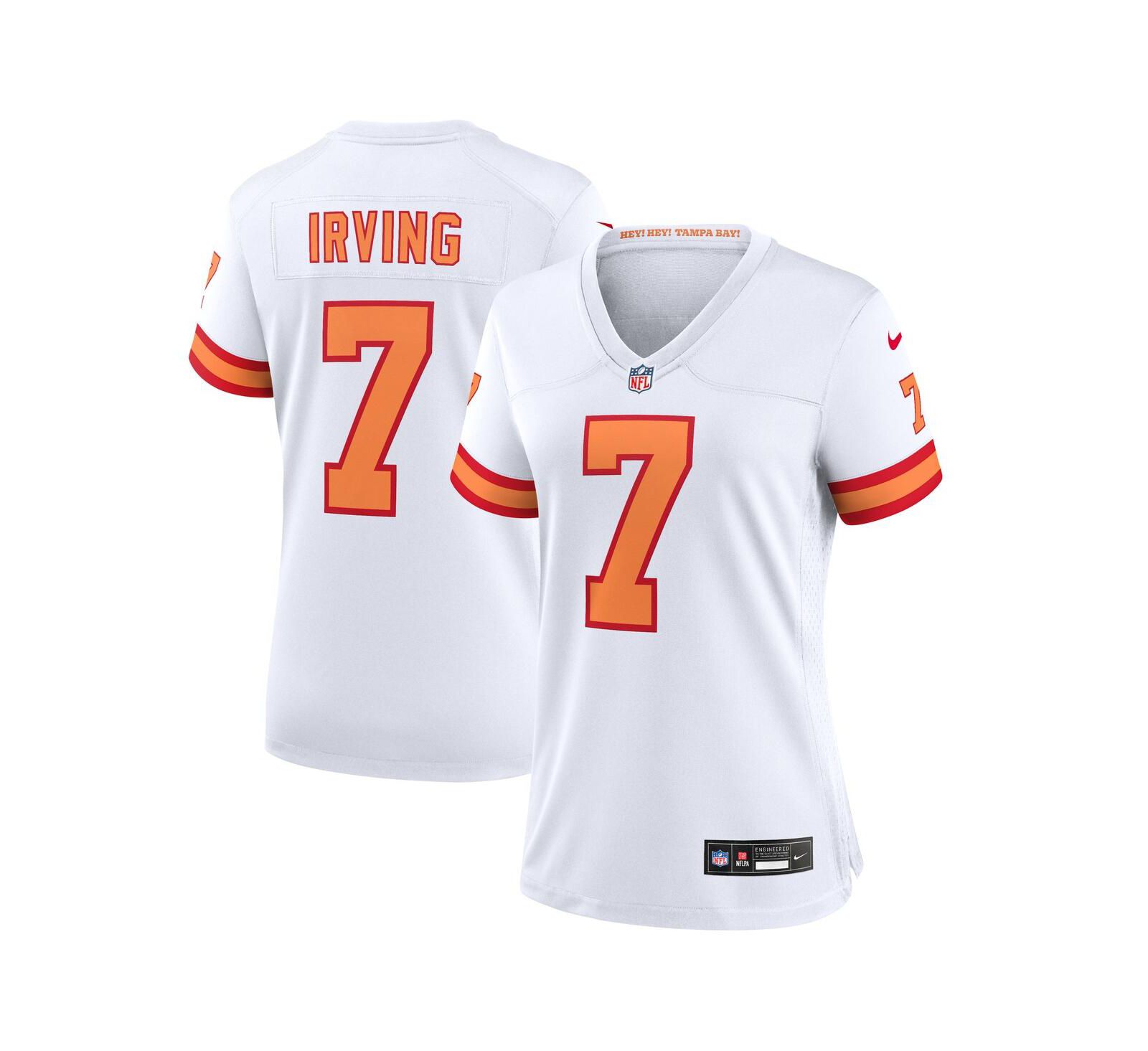 Nike Женская джерси Tampa Bay Buccaneers Bucky Irving White '76