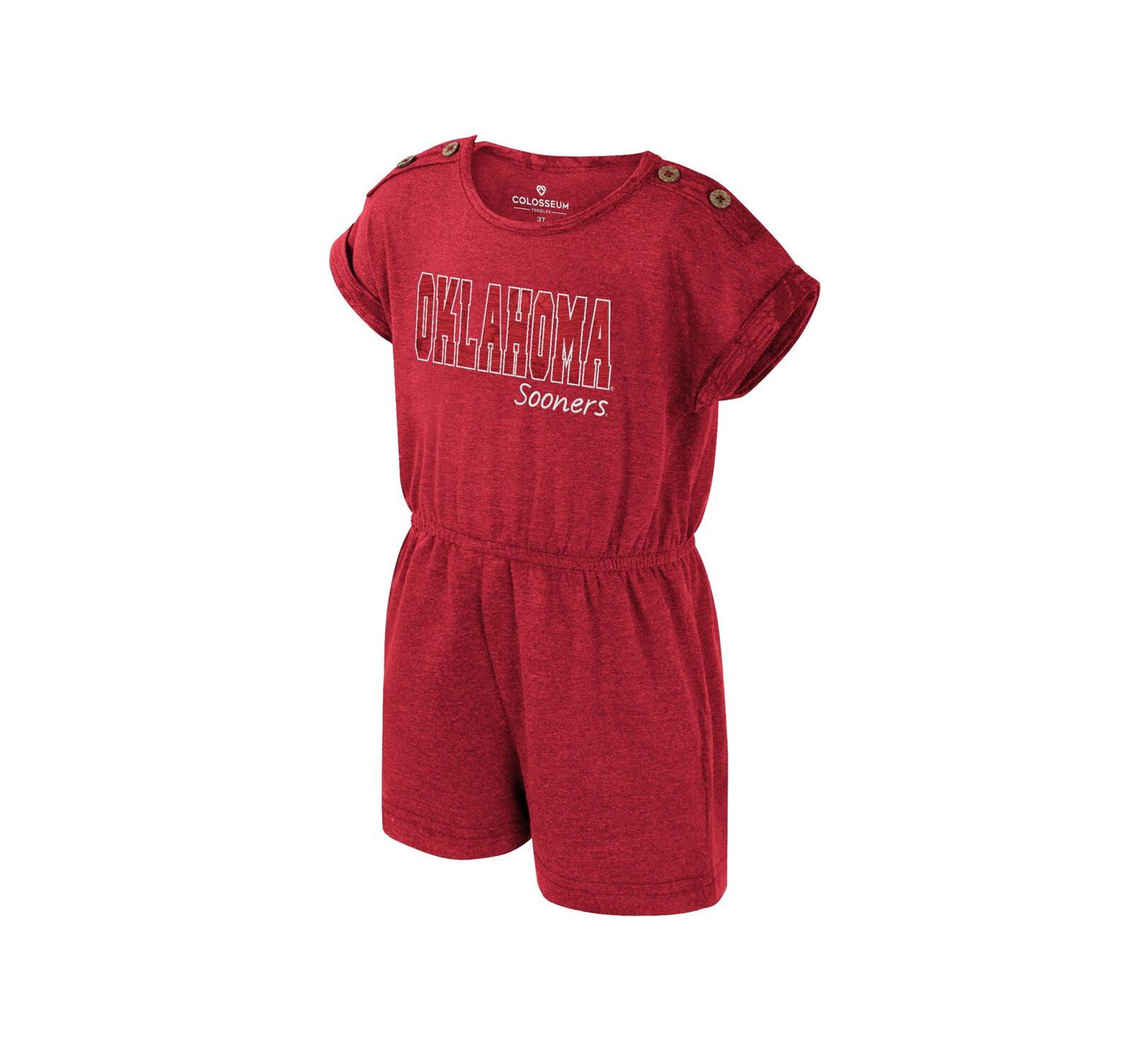 Детский ромпер Colosseum Crimson Oklahoma Sooners