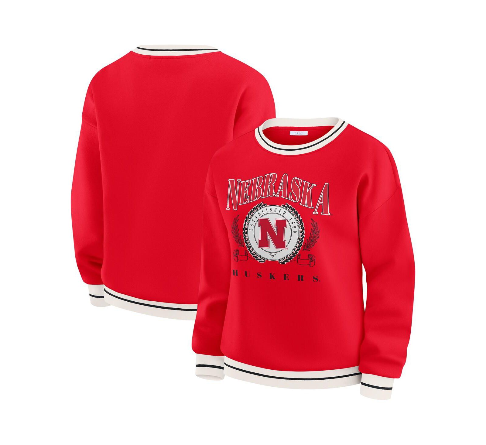 WEAR by Erin Andrews Женский свитшот Nebraska Huskers