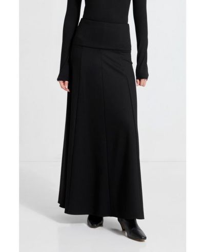 Marcella Women's India Wide-Waistband Sculpted Fitted Pencil Skirt