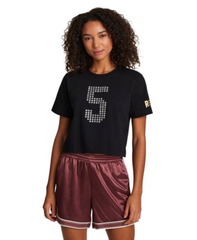 Женская футболка Reebok Cropped Basketball Graphic
