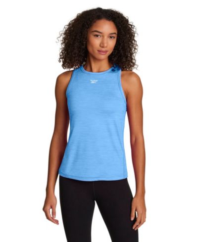 Reebok Women's Marled Crewneck Performance Tank Top