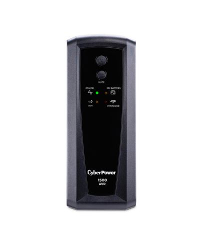 CyberPower UPS серии AVR 1500VA / 900W, 8 розеток, USB и последовательные порты, защита RJ11/RJ45 и Coax RG6