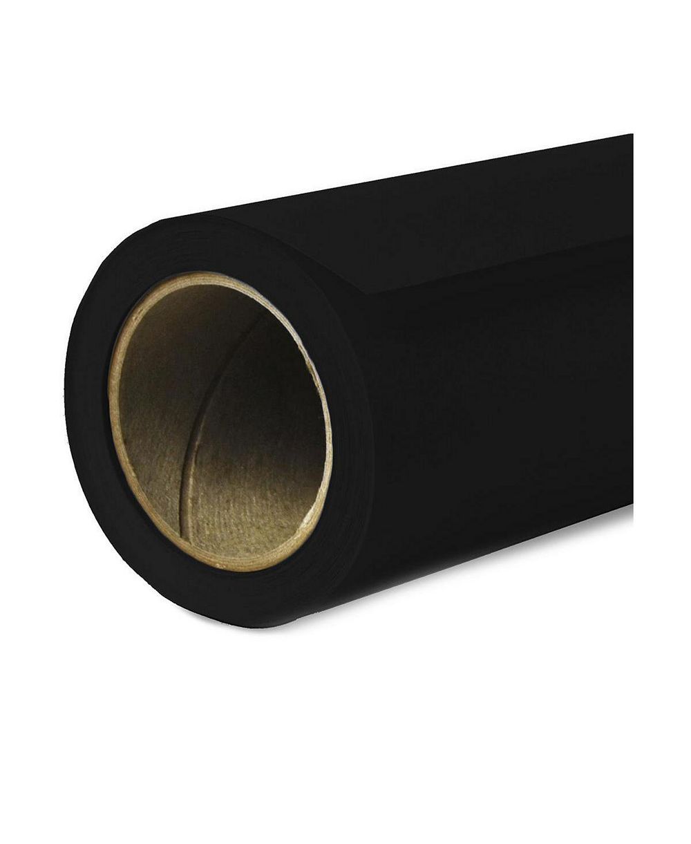 Бесшовная фоновая бумага Savage Widetone, 86" x 36', черный, одна шт.