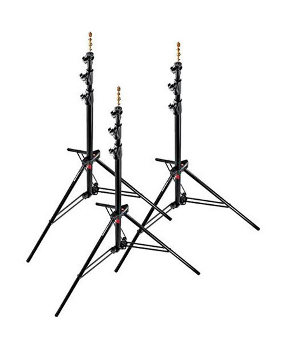 Стойка для света Manfrotto 1005BAC 107" Air Cushioned Aluminum Ranker, 3 секции & 2 подъема - комплект из 3 стоек