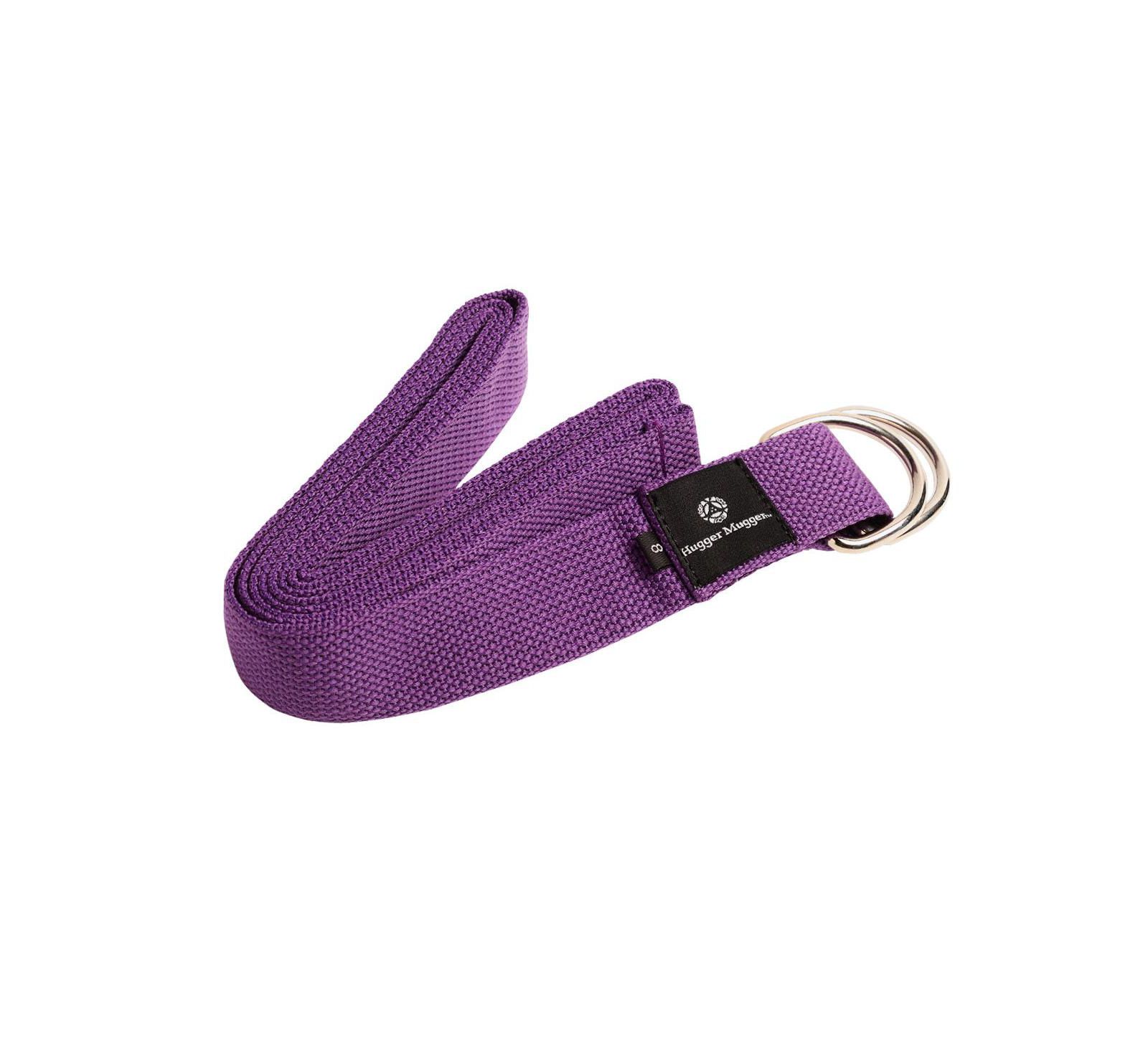 Ремень для йоги Hugger Mugger 8' Cotton Yoga Strap w/ D-Ring