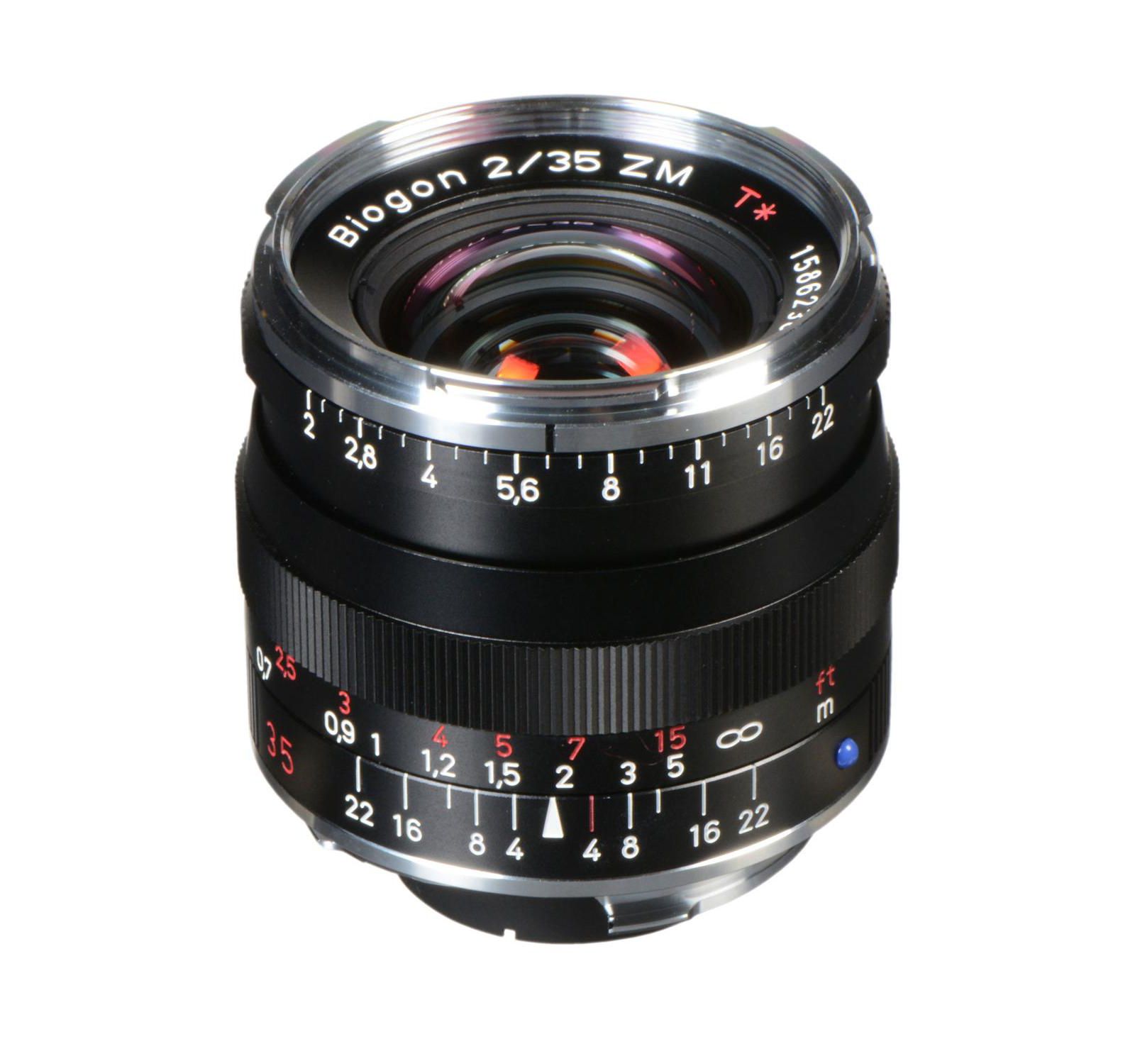 Zeiss 35mm f/2 Biogon T Zm Lens for Leica M
