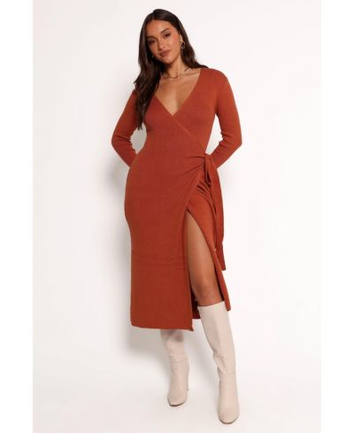 Petal and Pup Women's Kellan Wrap Midi Dress