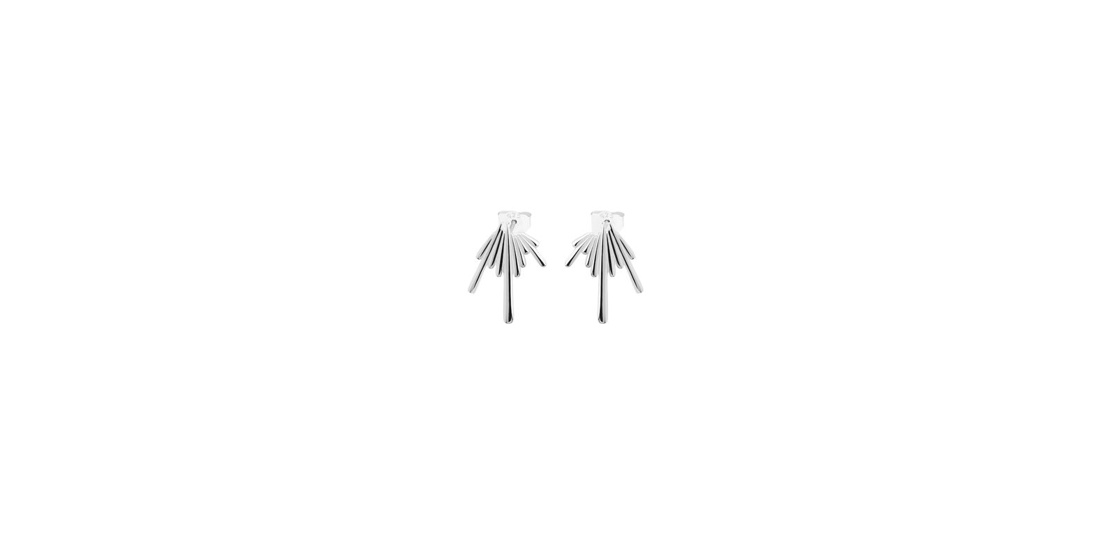 Lucy Quartermaine серьги-гвоздики Shard Studs
