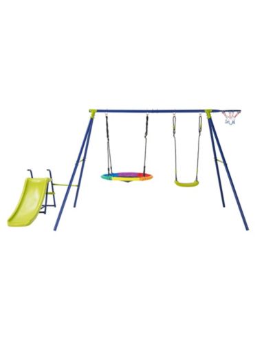 Детский игровой комплекс Gymax 4-in-1 Swing Set