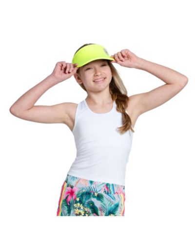 Lucky In Love Girls Mia Tennis Tank Top with Bra