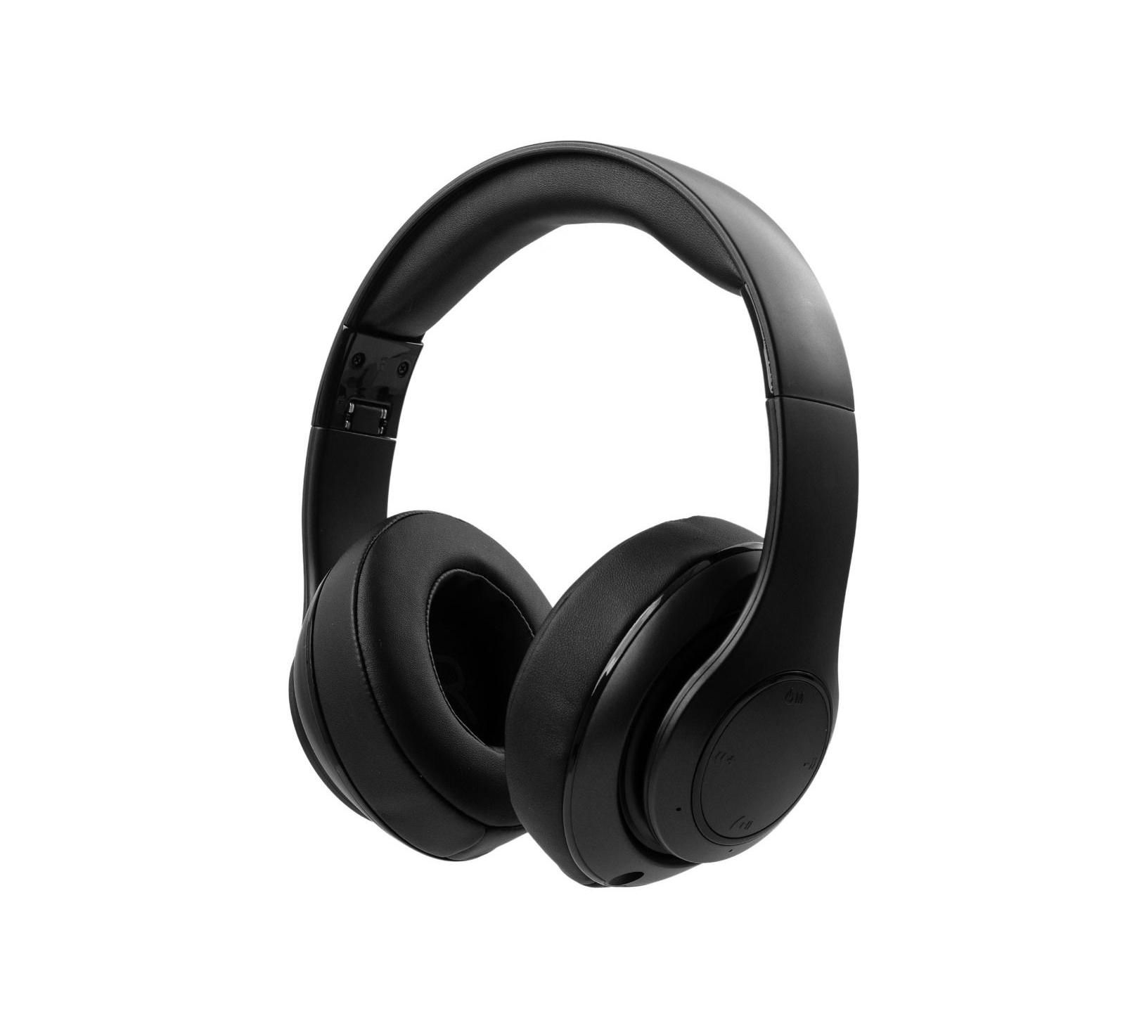 RadioShack 3304403 Wireless 30-Hour Battery Life Over-Ear Headphones with Built-In Microphone