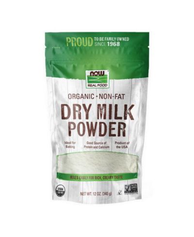 NOW Foods Non-Fat Dry Milk Powder ,12 Oz