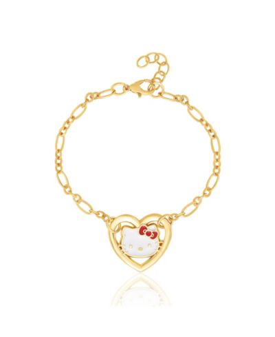 Браслет Hello Kitty Heart Link в двухцветном исполнении