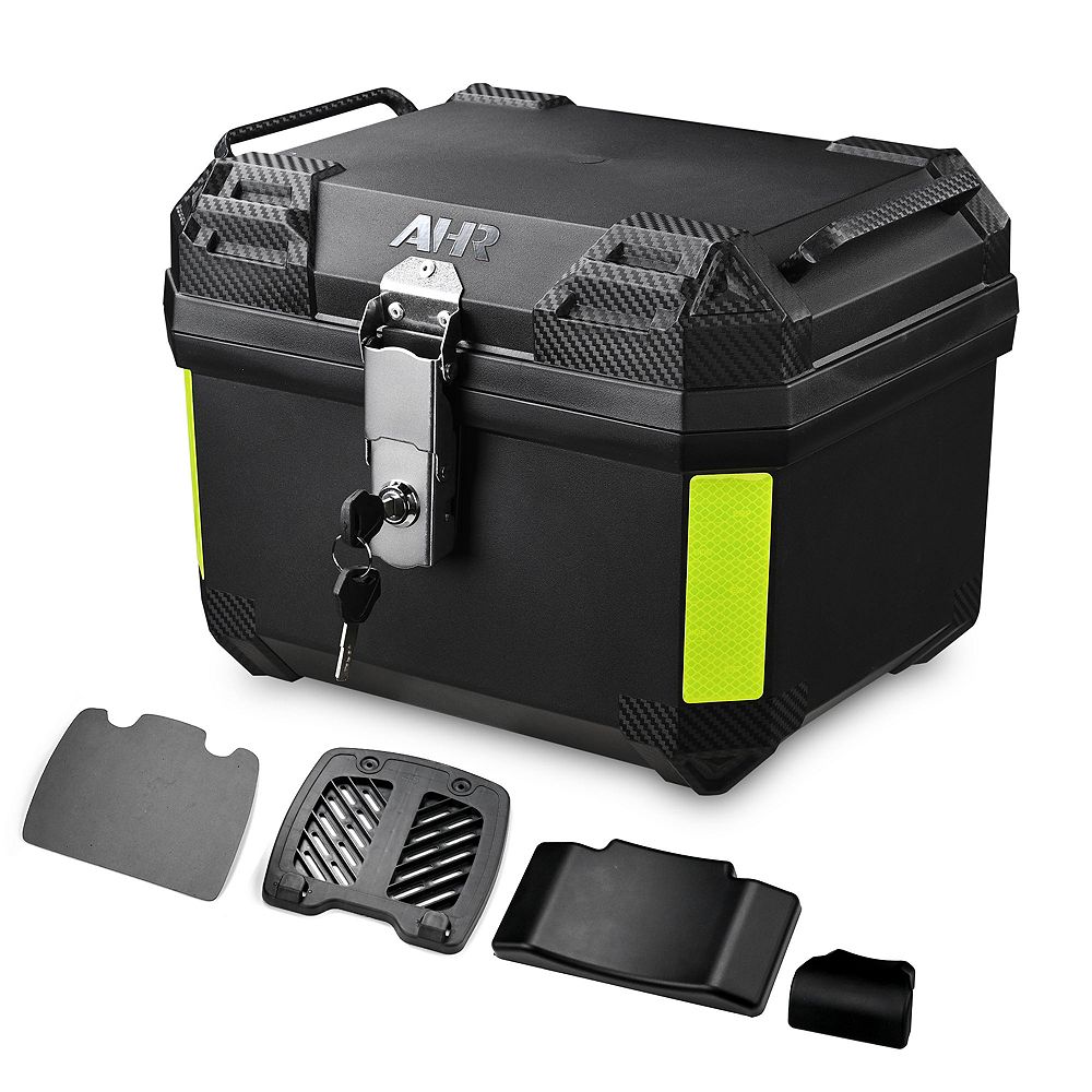 Yescom AHR 36L Universal Motorcycle Tour Tail Box Scooter Trunk Storage Security Lock