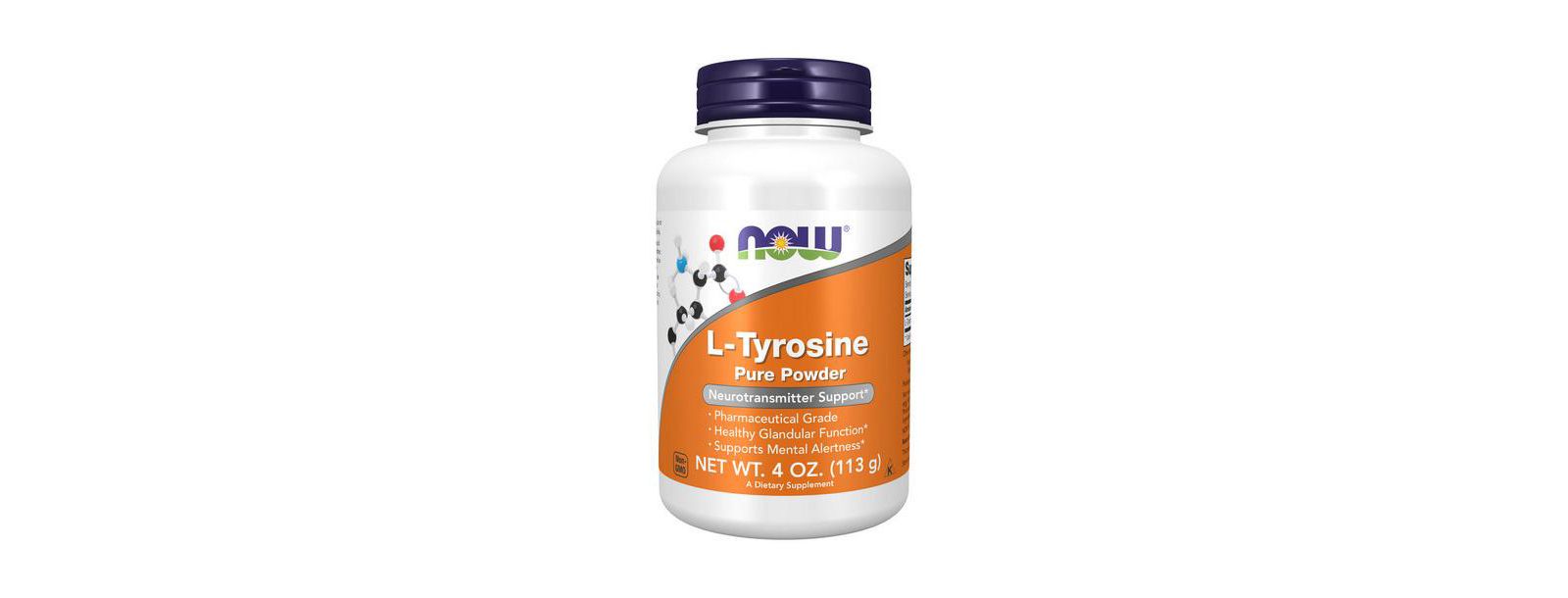 L-Tyrosine NOW Foods, чистый порошок 4 Oz