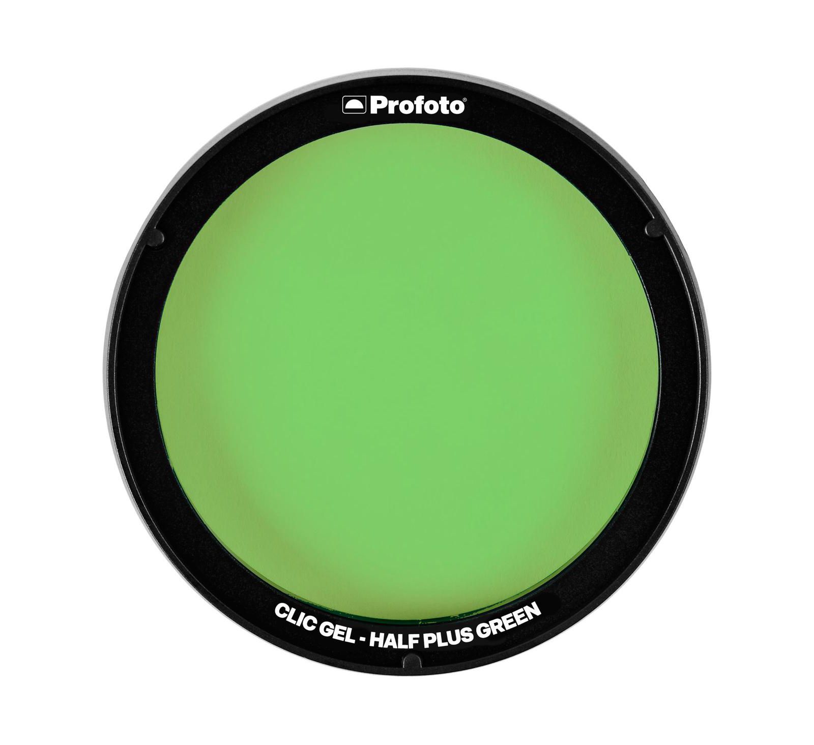 Гель Profoto Clic, Half Plus Green