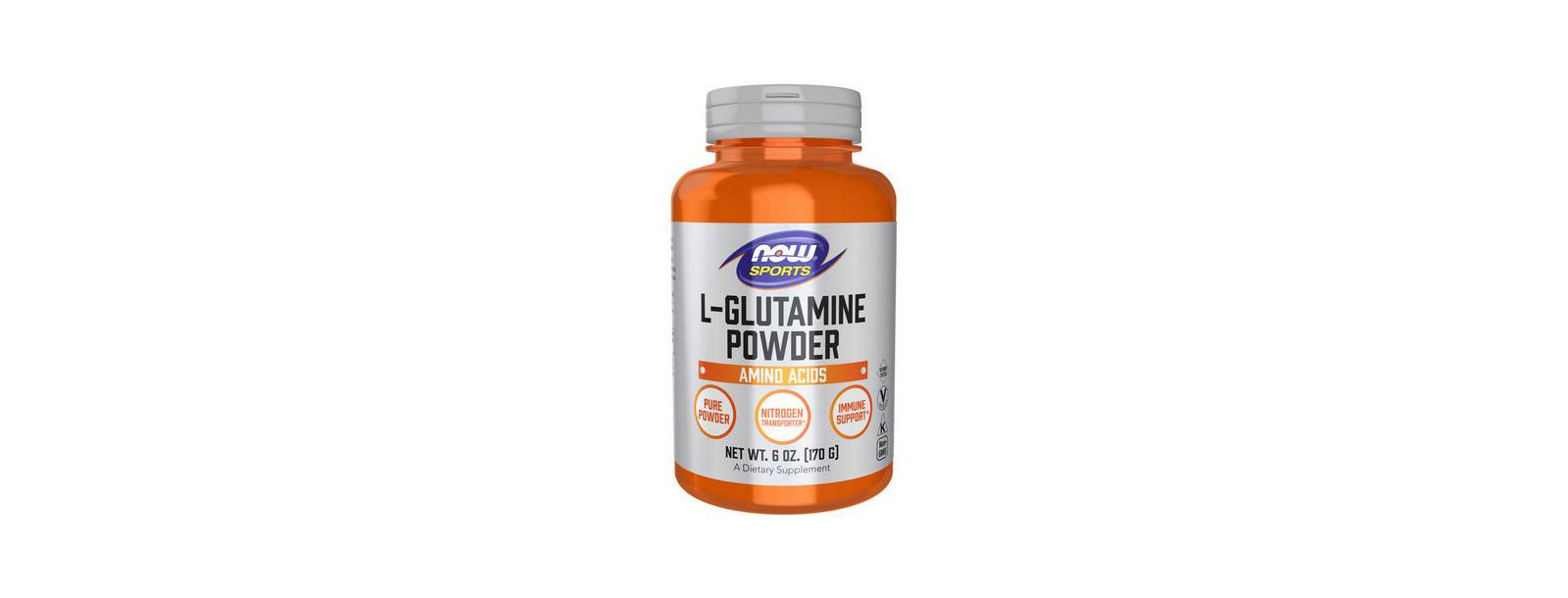 Порошок L-Glutamine NOW Foods, 6 Oz