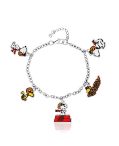 Peanuts Snoopy and Friends Charm Bracelet