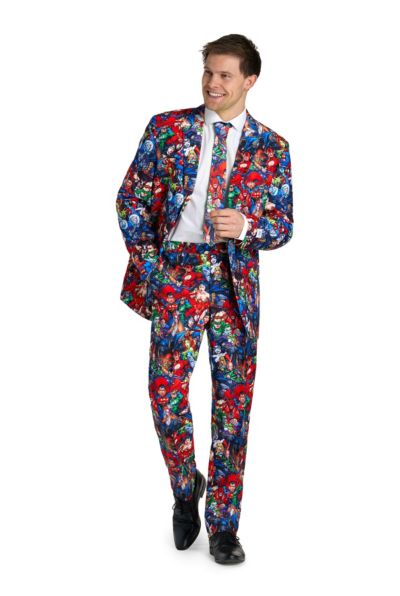 Мужской праздничный костюм OppoSuits DC Heroes