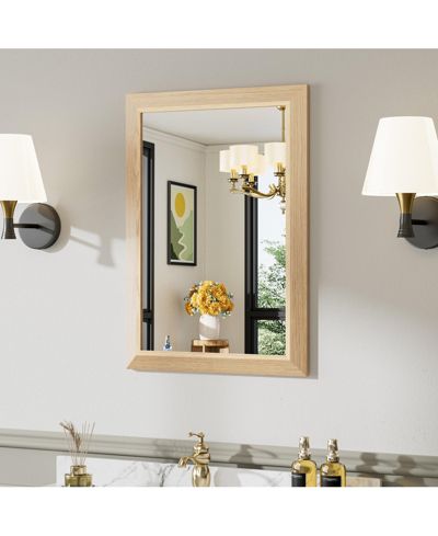 Зеркало для ванной Amorho 24" x 16" в толстой металлической раме